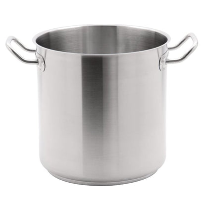 Vogue Stainless Steel Deep Stock Pot 30cm t193