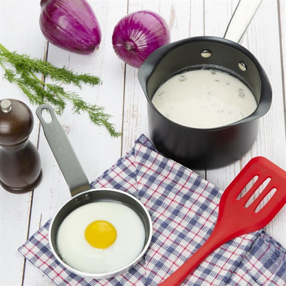 Vogue Aluminium Non-Stick Teflon Blinis Pan 12cm t358