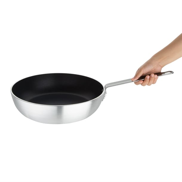 Vogue Aluminium Non-stick Teflon Platinum Plus Sauté Pan 319mm ht989