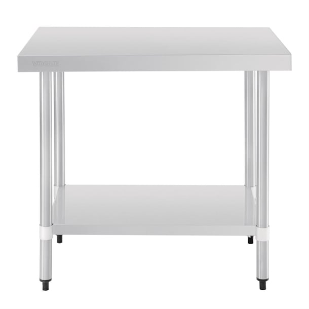 Vogue Stainless Steel Prep Table 900mm t375