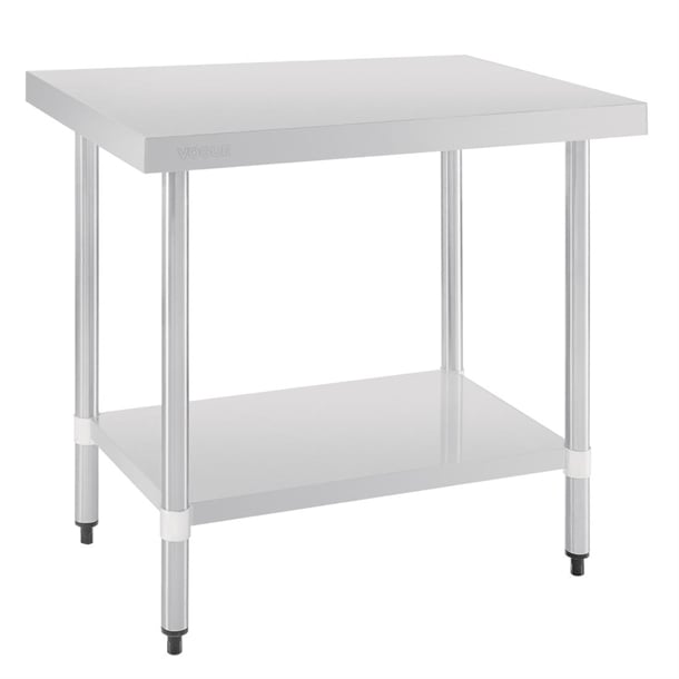 Vogue Stainless Steel Prep Table 900mm t375