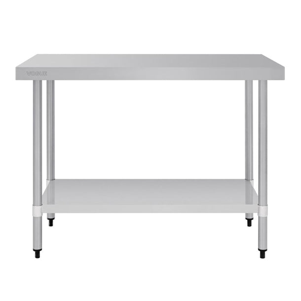 Vogue Stainless Steel Prep Table 1200mm t376