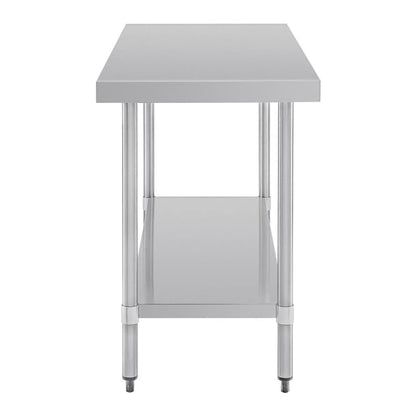 Vogue Stainless Steel Prep Table 1500mm t377