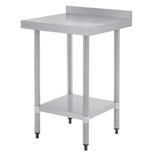 Vogue Stainless Steel Prep Table with Upstand 600mm t379