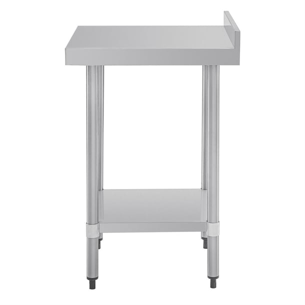 Vogue Stainless Steel Prep Table with Upstand 600mm t379