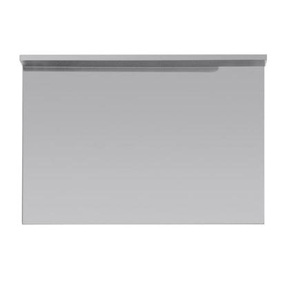 Vogue Stainless Steel Prep Table with Upstand 900mm t380