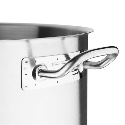 Vogue Stainless Steel Deep Stock Pot 40cm t556