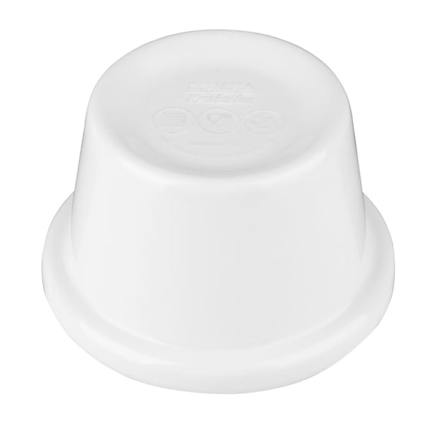 Olympia Kristallon Melamine Plain Ramekins White 63mm (12 Pack) t557