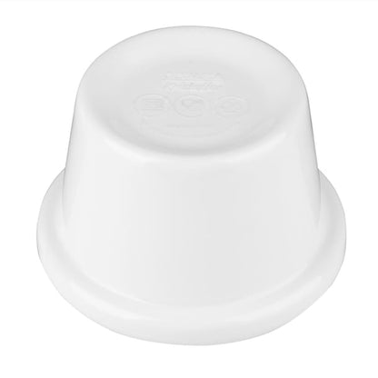 Olympia Kristallon Melamine Plain Ramekins White 63mm (12 Pack) t557
