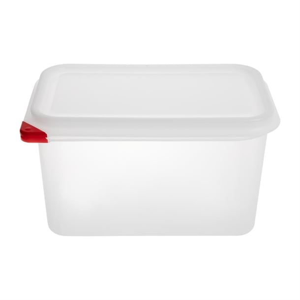 Araven Polypropylene 1/4 Gastronorm Food Containers 4.3Ltr (4 Pack) t985