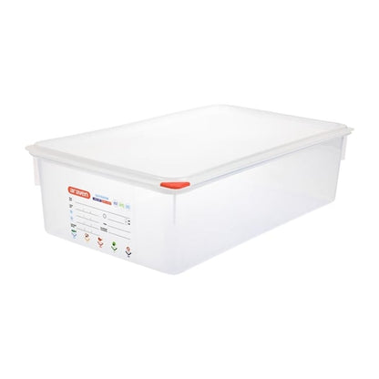 Araven Polypropylene 1/1 Gastronorm Food Storage Box 21Ltr (4 Pack) t991