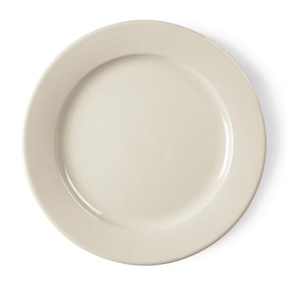 Olympia Ivory Wide Rimmed Plates 250mm (12 pack) u121