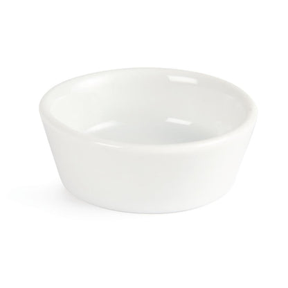 Olympia Whiteware Sloping Edge Bowls 50mm (12 Pack) u161