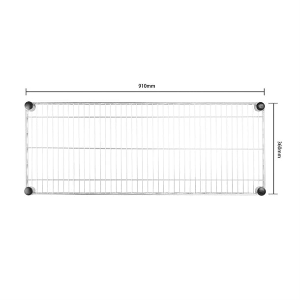 Vogue Metal Wire Wall Shelf 910mm u201