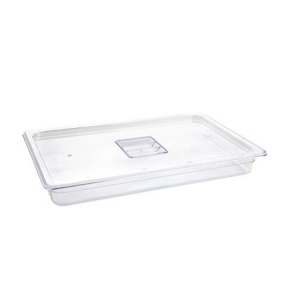 Vogue Polycarbonate 1/1 Gastronorm Container 65mm Clear u224