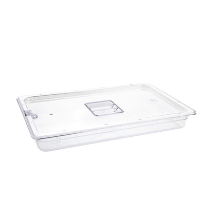 Vogue Polycarbonate 1/1 Gastronorm Container 65mm Clear u224