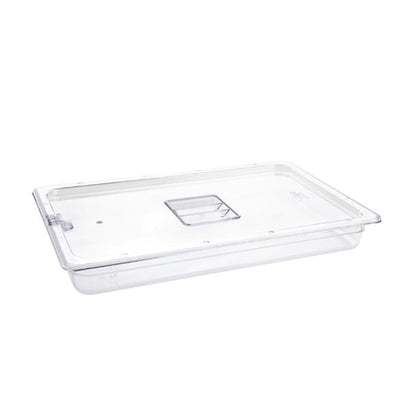Vogue Polycarbonate 1/1 Gastronorm Container 65mm Clear u224