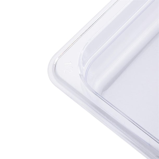 Vogue Polycarbonate 1/2 Gastronorm Container 200mm Clear u231