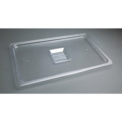 Vogue Polycarbonate 1/1 Gastronorm Lid Clear u244