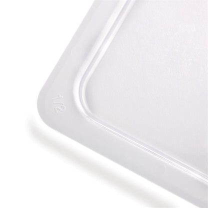 Vogue Polycarbonate 1/2 Gastronorm Lid Clear u245