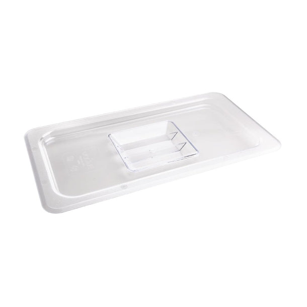 Vogue Polycarbonate 1/3 Gastronorm Lid Clear u246