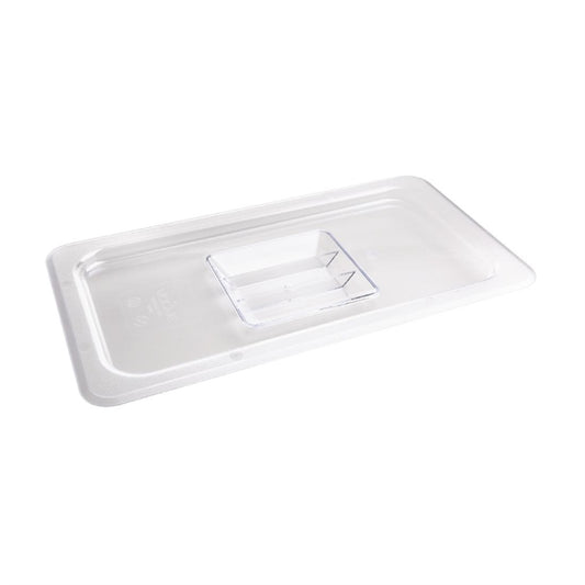 Vogue Polycarbonate 1/3 Gastronorm Lid Clear u246