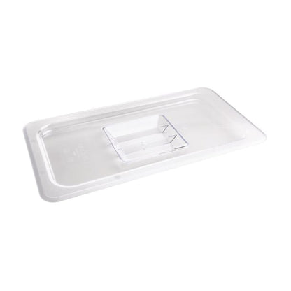 Vogue Polycarbonate 1/3 Gastronorm Lid Clear u246