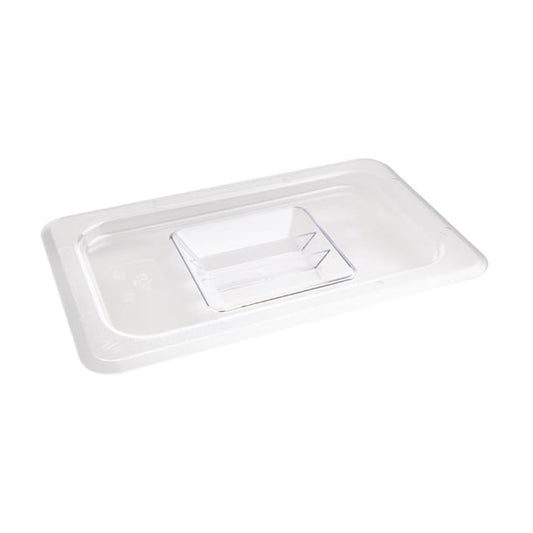 Vogue Polycarbonate 1/4 Gastronorm Lid Clear u247
