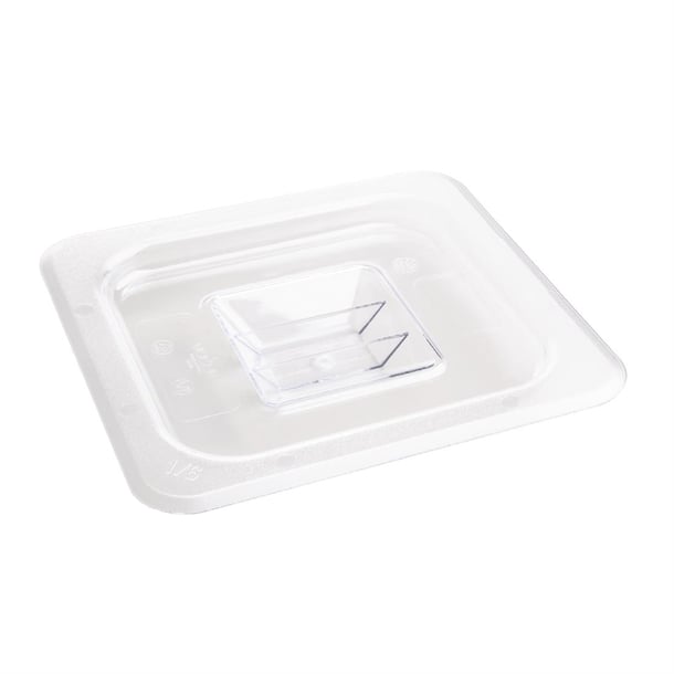 Vogue Polycarbonate 1/6 Gastronorm Lid Clear u248