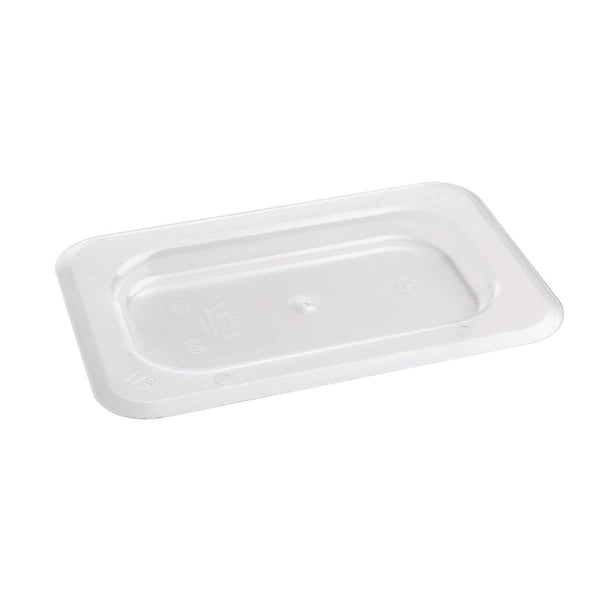 Vogue Polycarbonate 1/9 Gastronorm Lid Clear u249