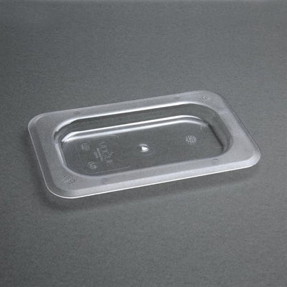 Vogue Polycarbonate 1/9 Gastronorm Lid Clear u249