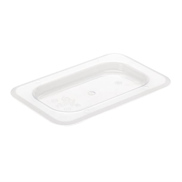 Vogue Polycarbonate 1/9 Gastronorm Lid Clear u249