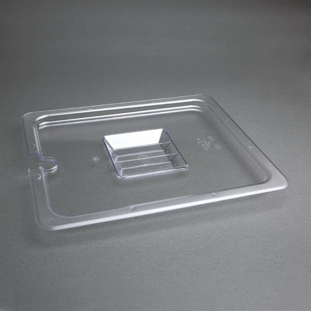 Vogue Polycarbonate 1/2 Gastronorm Lid Notched u251
