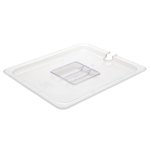 Vogue Polycarbonate 1/2 Gastronorm Lid Notched u251