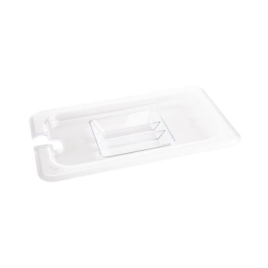 Vogue Polycarbonate 1/4 Gastronorm Lid Notched u253