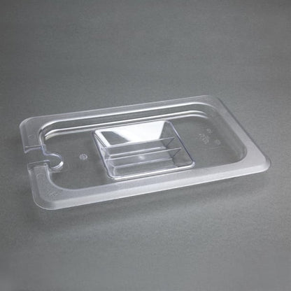 Vogue Polycarbonate 1/4 Gastronorm Lid Notched u253