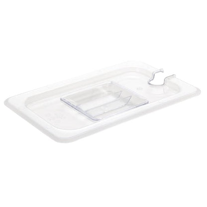 Vogue Polycarbonate 1/4 Gastronorm Lid Notched u253
