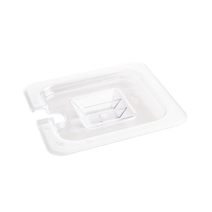 Vogue Polycarbonate 1/6 Gastronorm Lid Notched u254