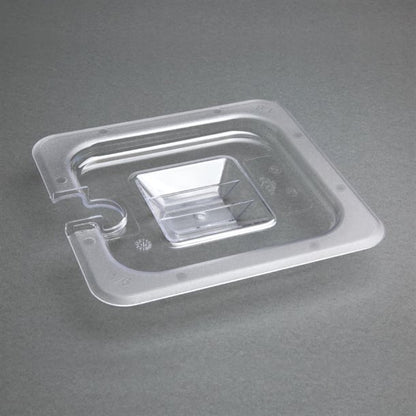 Vogue Polycarbonate 1/6 Gastronorm Lid Notched u254