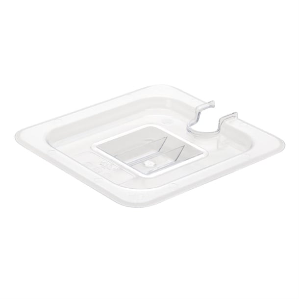Vogue Polycarbonate 1/6 Gastronorm Lid Notched u254