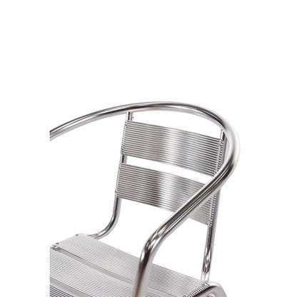 Bolero Aluminium Stacking Chairs (4 Pack) u419