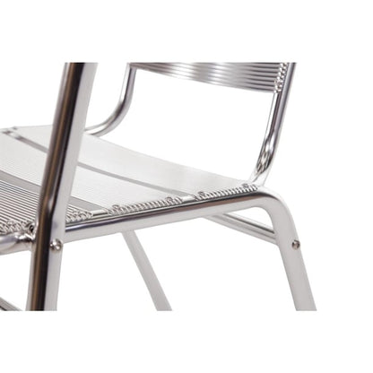 Bolero Aluminium Stacking Chairs (4 Pack) u419