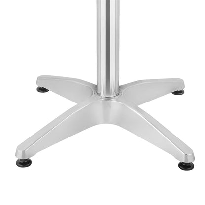 Bolero Steel and Aluminium Round Bistro Table 800mm u426