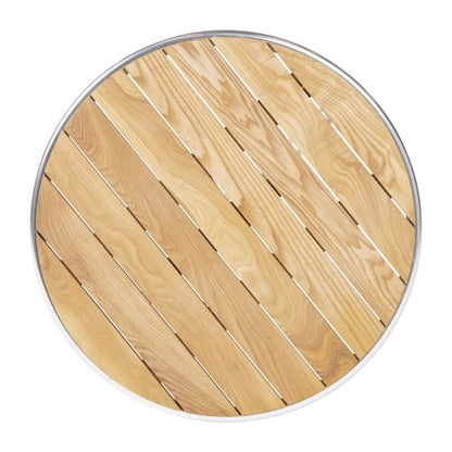 Bolero Ash Top Table Round 600mm u428