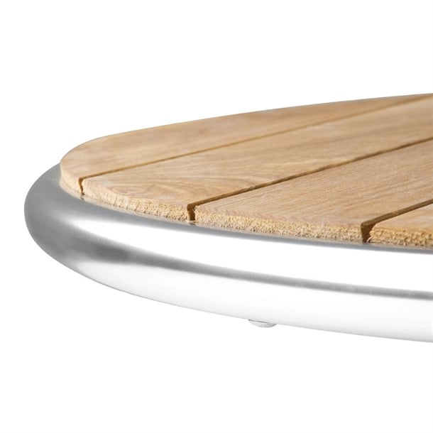 Bolero Ash Wood Tabletop Round 800mm u429