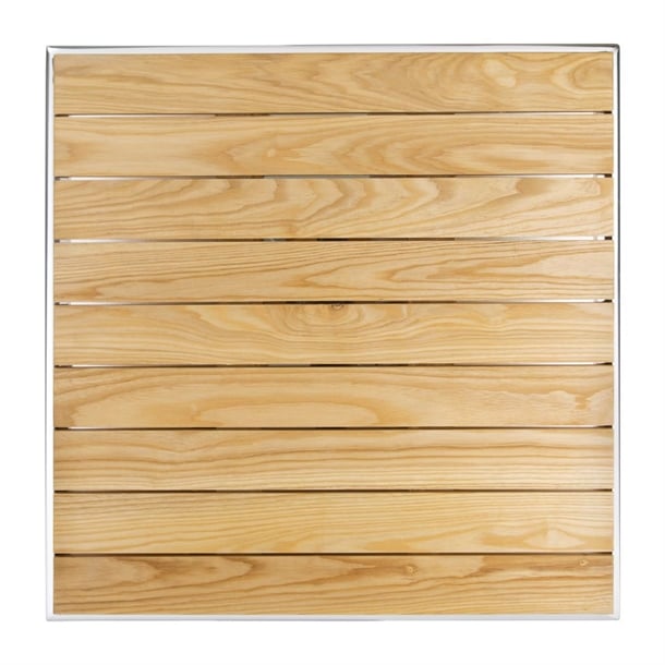 Bolero Ash Top Table Square 600mm (Single) u430