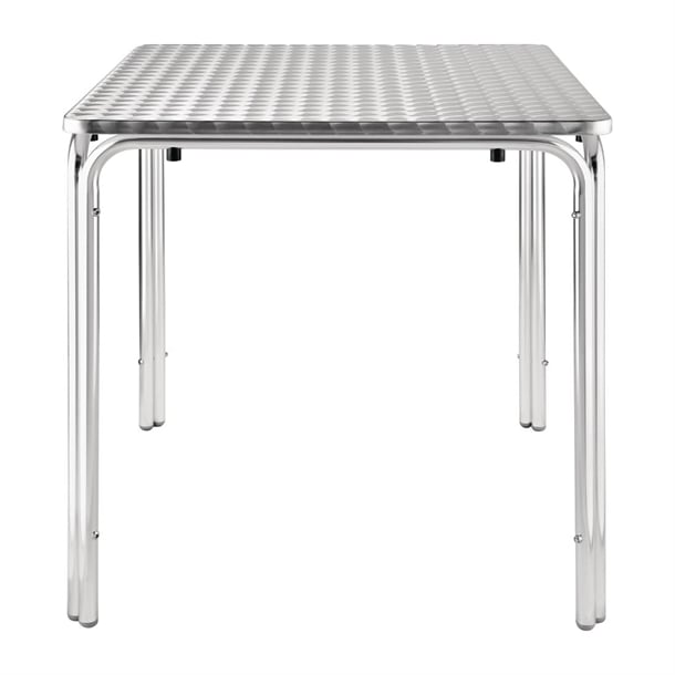 Bolero Square Stacking Table Stainless Steel 700mm u505