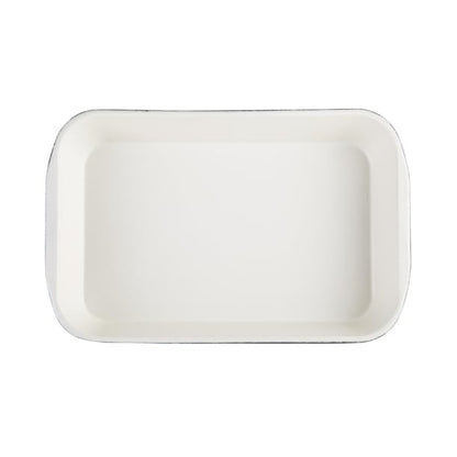 Vogue Cast Iron Roasting Dish Black 3Ltr u571