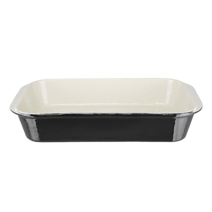 Vogue Cast Iron Roasting Dish Black 5Ltr u572