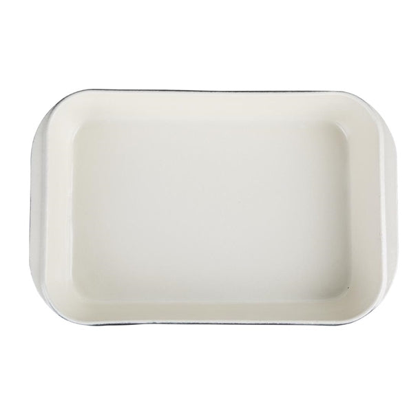 Vogue Cast Iron Roasting Dish Black 5Ltr u572